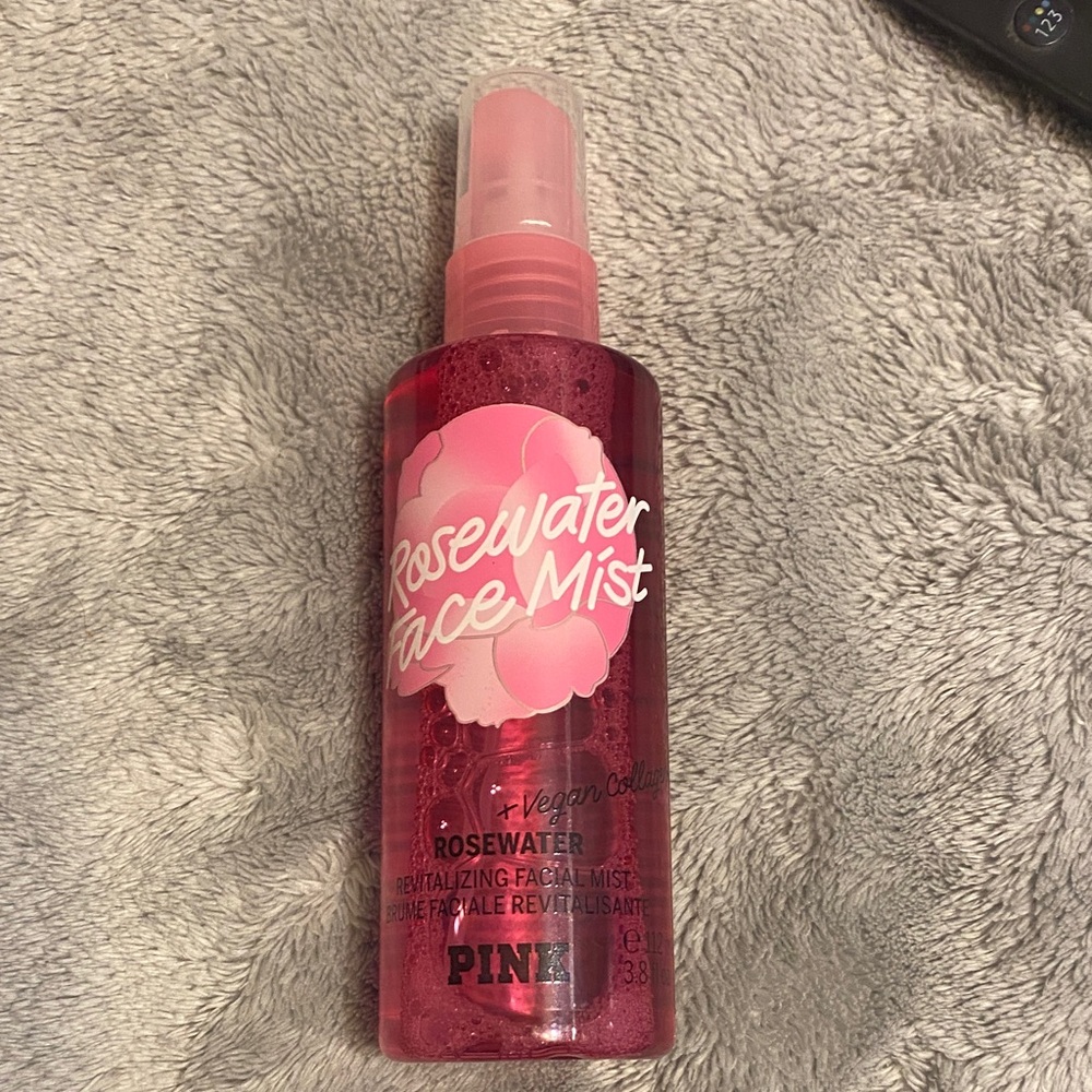 PINK Victoria's Secret Rosewater Face Mist - Pink